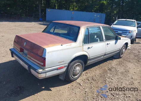 1990 Buick Lesabre Custom из США, поврежденный, VIN 1G4HP54C1LH418651